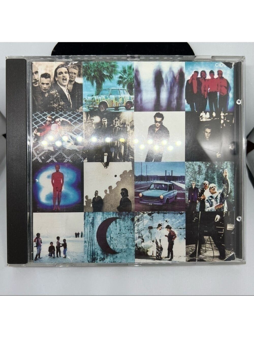 EUC-U2 achtung baby CD island records france by PDO CIDU28 510347-2 vintage